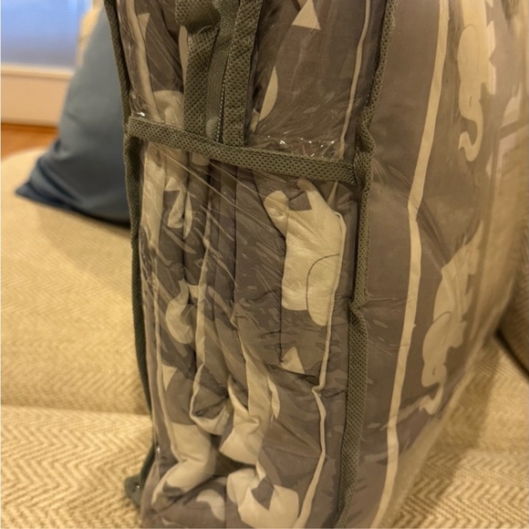 Elephant 6 Piece Crib Bedding Set - Picture 4 of 12